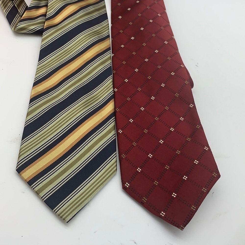 Valerio Garati Lot of Two Silk Ties